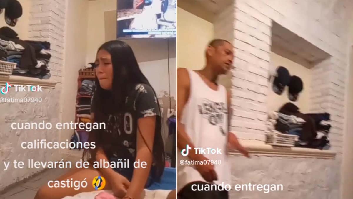 Estudiante reprueba y su familia la obliga a trabajar como albañil: “No aguantó”