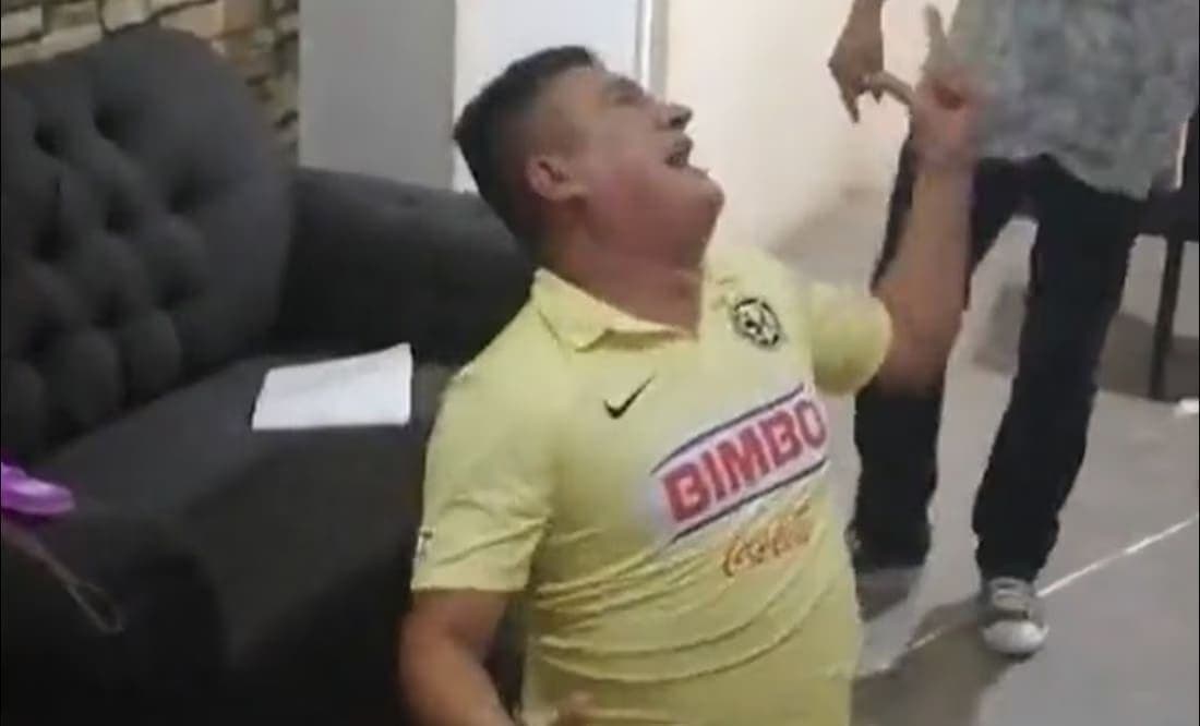 Aficionado del América llora de felicidad por la derrota de Chivas ante Tigres en la final