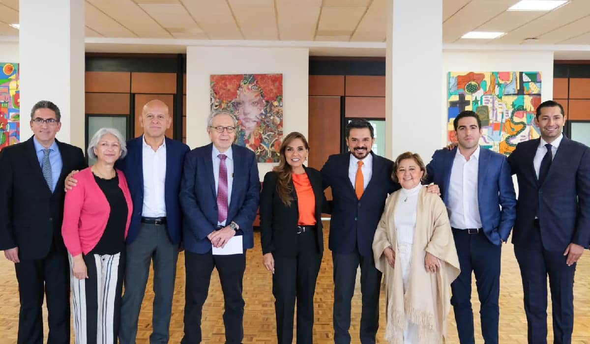 Mara Lezama se reúne con Zoé Robledo, director general del IMSS