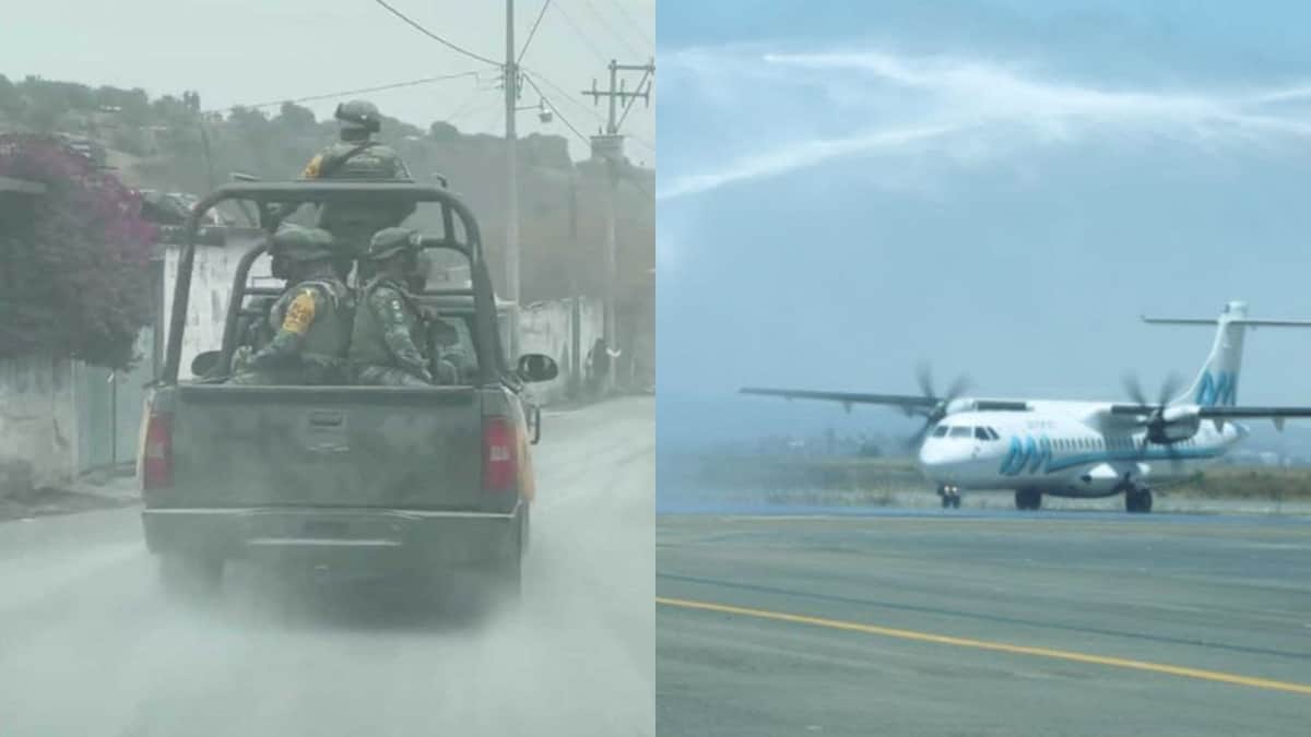 Popocatépetl: Suspende vuelos aeropuerto de Puebla por caída de ceniza