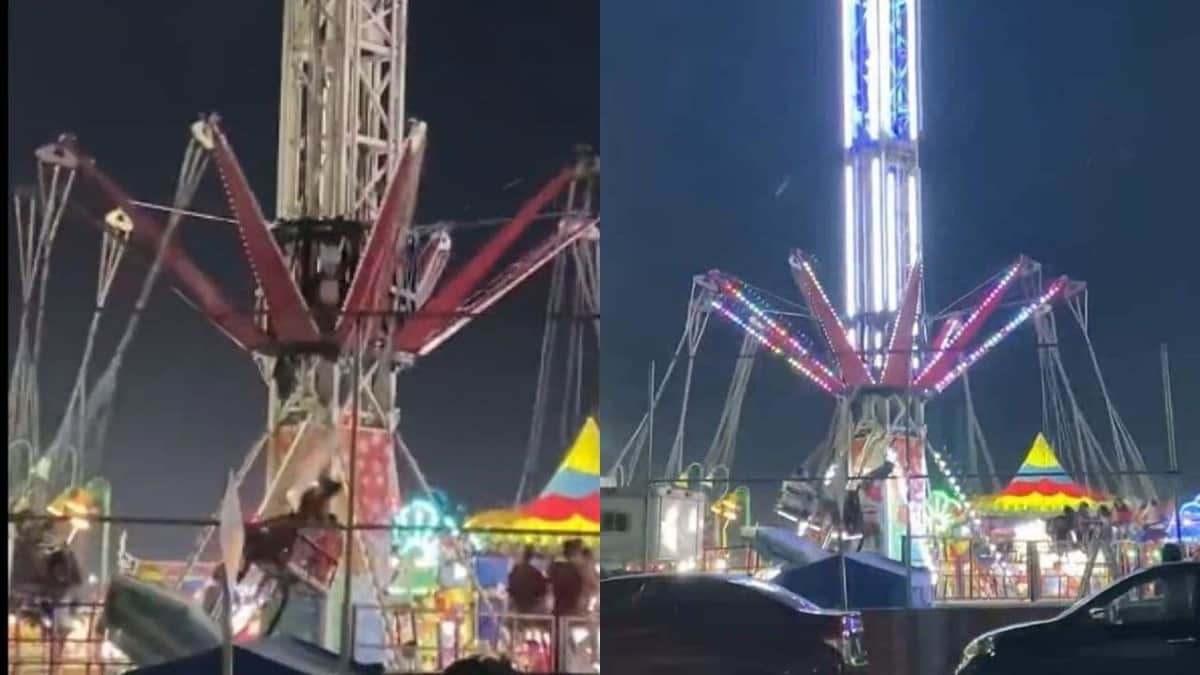 Video: Hombre sale volando de juego mecánico sin control en Tabasco