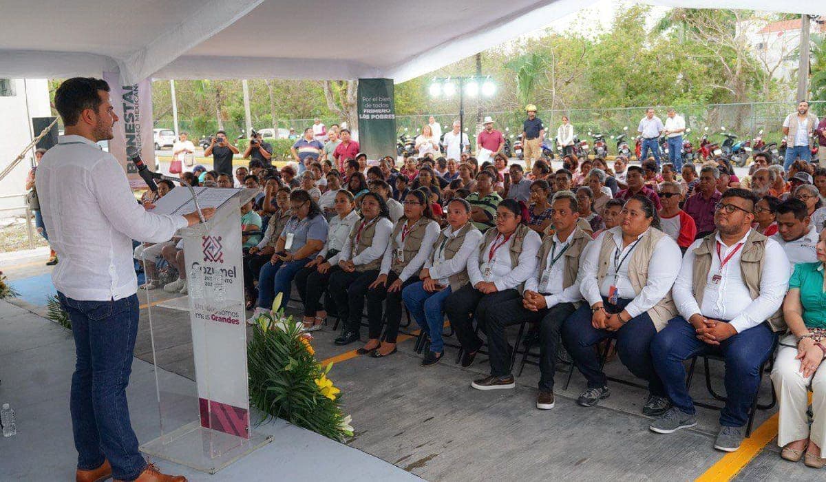 En unidad, garantizamos Programas del Bienestar para la gente de Cozumel y Quintana Roo: Pablo Bustamante