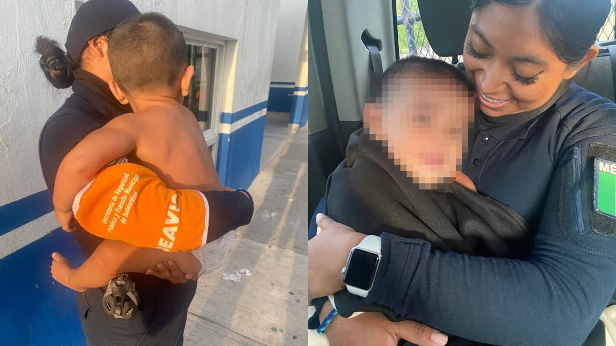 Playa del Carmen: Rescatan a bebé que deambulaba solito en Villas del Sol