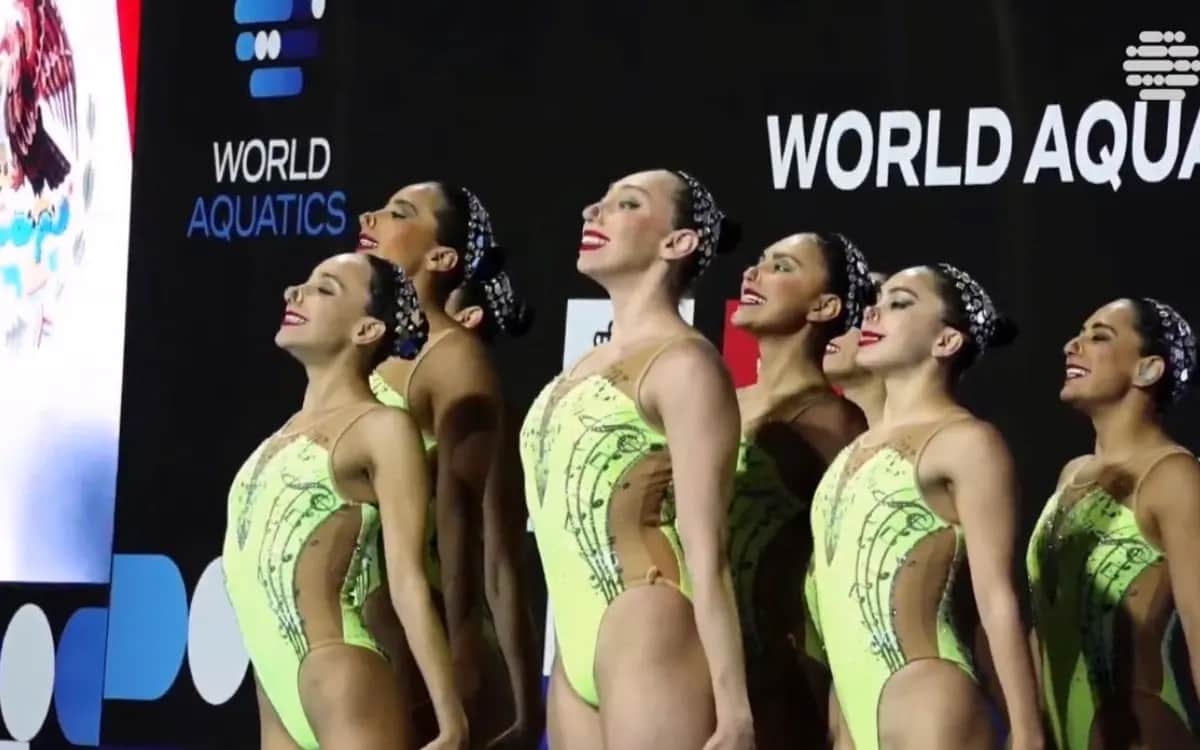 Video: Selección Mexicana de Natación Artística gana oro en la Copa del Mundo