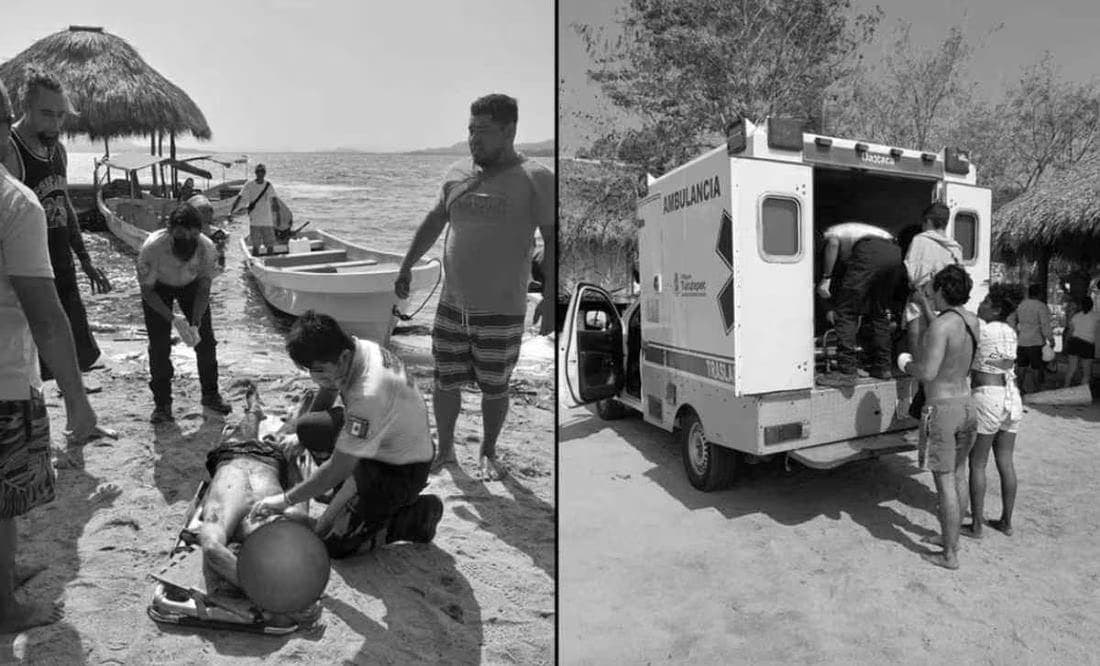 Sujeto ataca con arma blanca a 3 turistas argentinos en Lagunas de Chacahua, Oaxaca