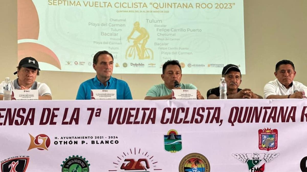 La 7ª Vuelta Ciclista Quintana Roo iniciará en Solidaridad