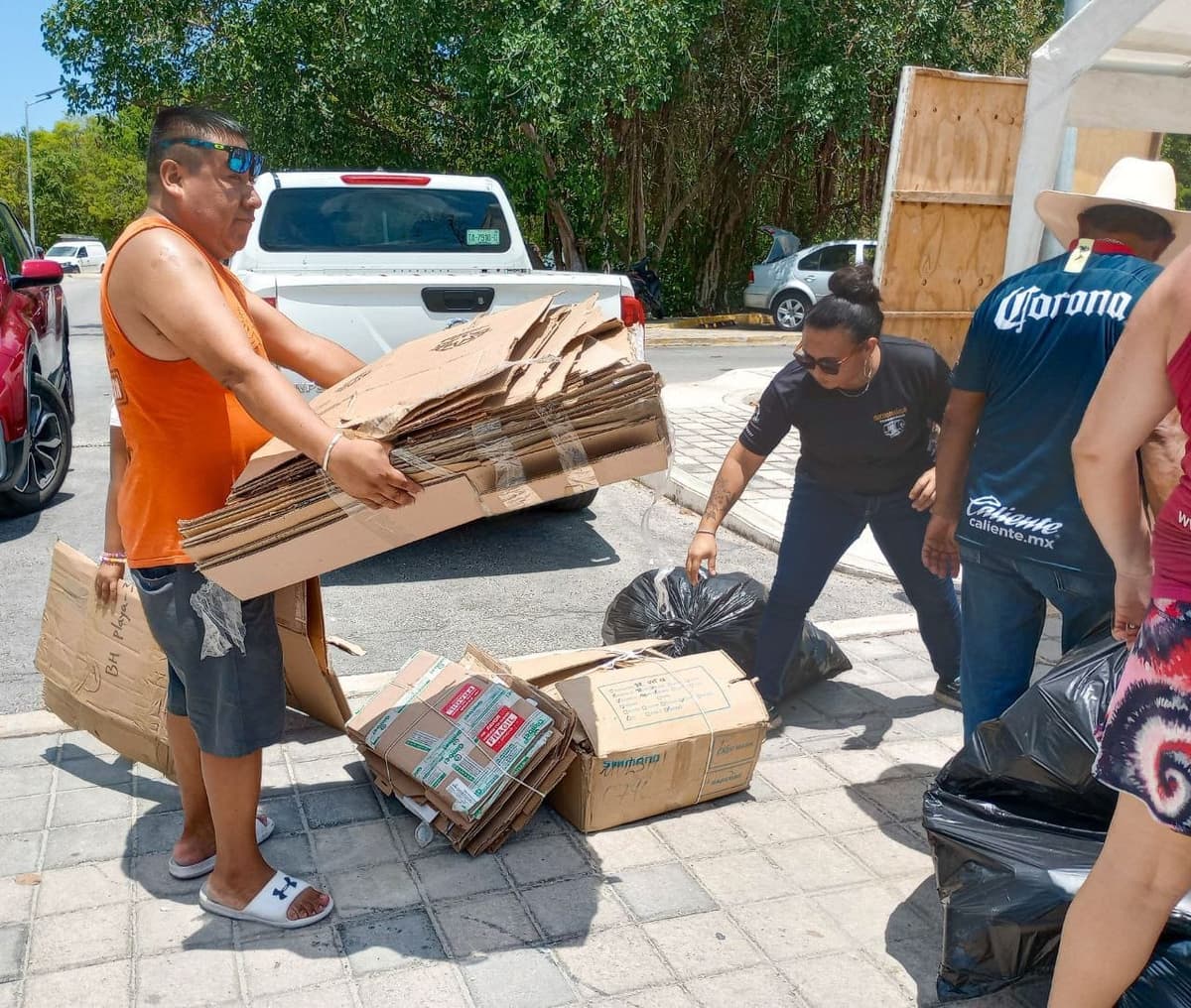 Nutrida participación ciudadana en Reciclatón