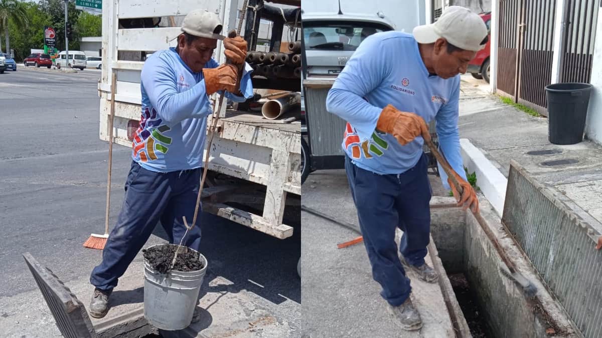Operativos de limpieza y desazolve a pozos de absorción