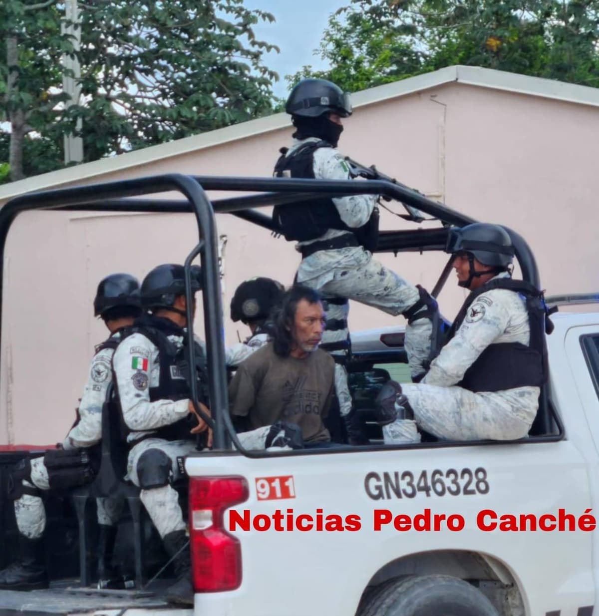 Fernando Tzuc Huex, un ermitaño maya, es “El Fantasma” que disparó contra 8 obreros en el tramo del Tren Maya, ya fue detenido