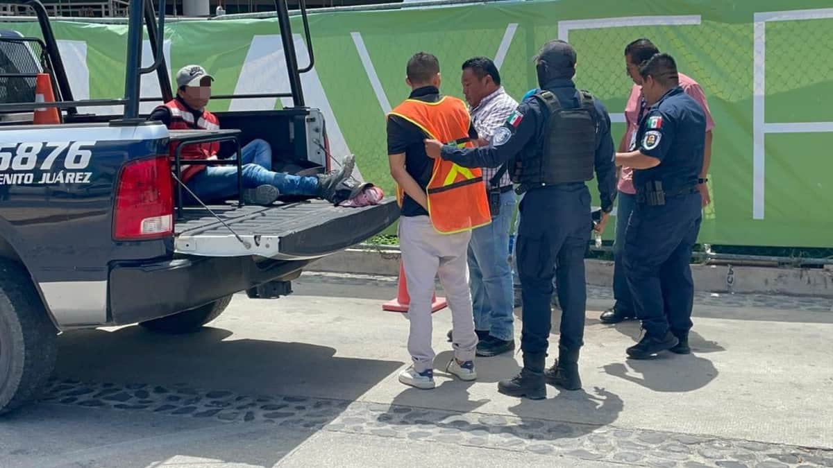 Grupo de sujetos amenazó a trabajadores de la construcción en Puerto Cancún