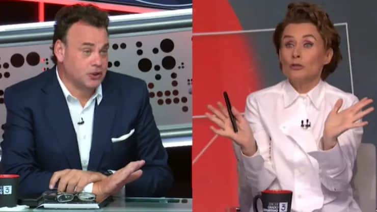 Denise Maerker regaña a David Faitelson por insultar a panelista en Tercer Grado Deportivo