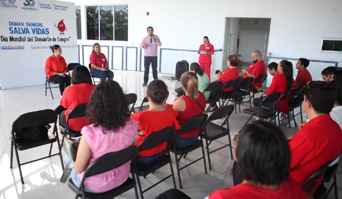 Gobierno de Solidaridad, fomenta la donación de sangre