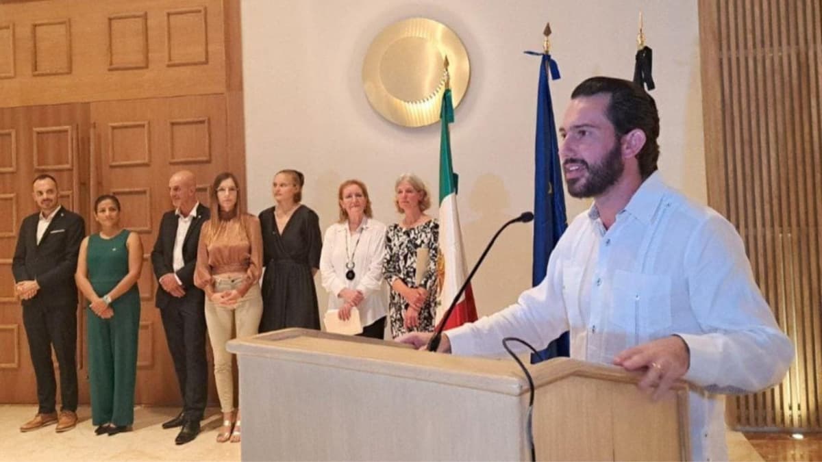 Acercamiento con autoridades europeas permitirá que lleguen más inversiones y turistas: Bernardo Cueto