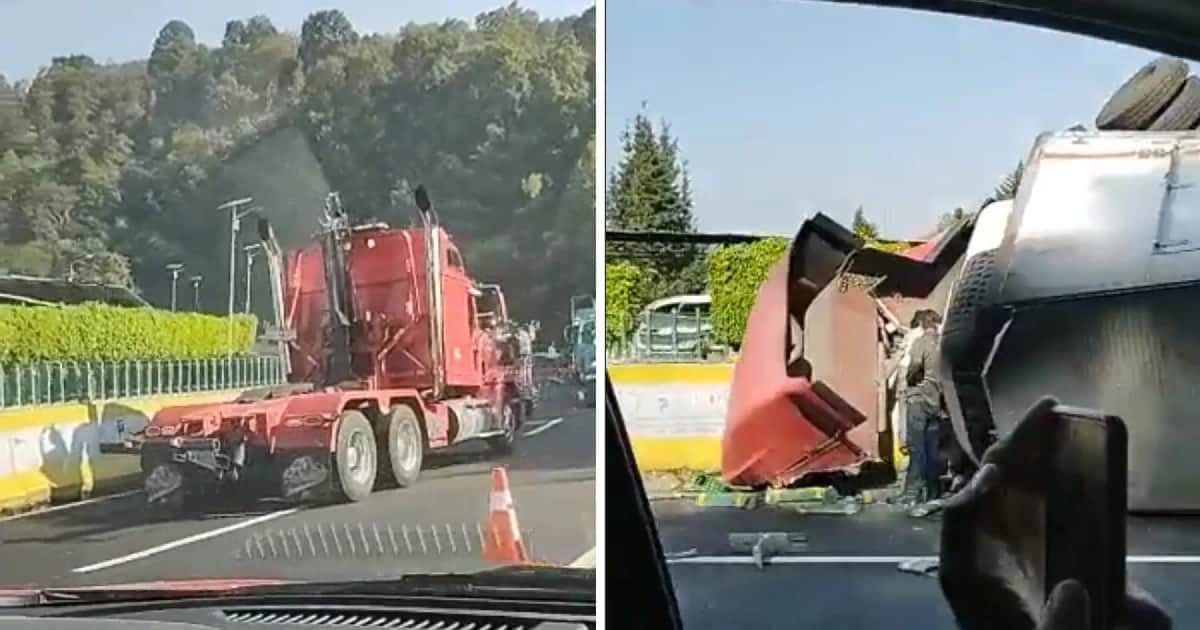 Cierre en la México-Cuernavaca suma 11 kilómetros de fila y 4 horas