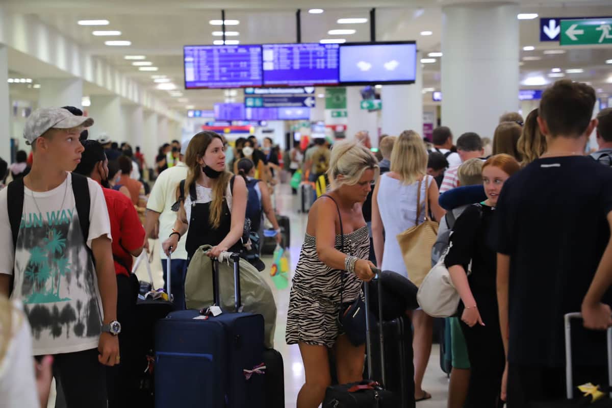 Aeropuerto de Cancún recibió 2.6 millones de pasajeros durante mayo de 2023