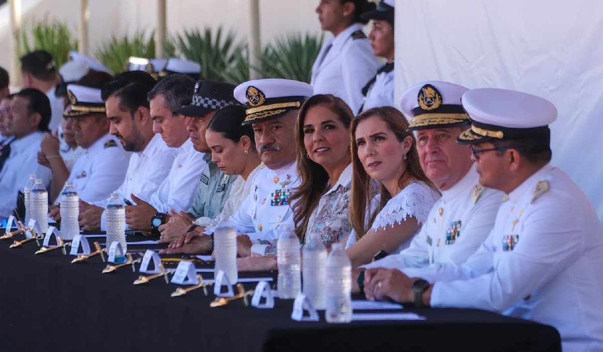 La sociedad reconoce la labor de mujeres y hombres de la Marina: Mara Lezama