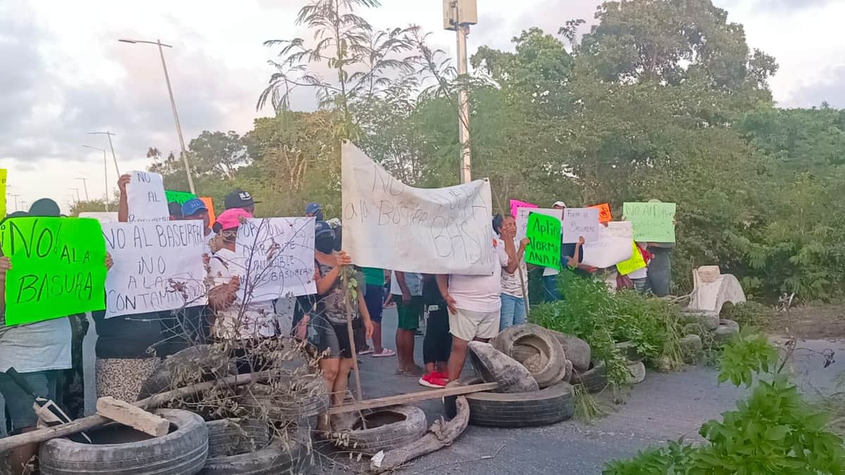 Tras múltiples protestas de vecinos, se dejó de usar el antiguo relleno sanitario de Cancún