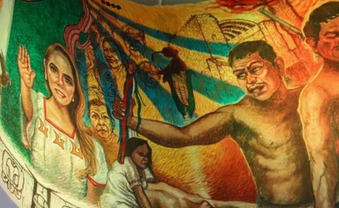 Tribunal Electoral Federal confirma que mural del Congreso no es promoción personalizada de Mara Lezama