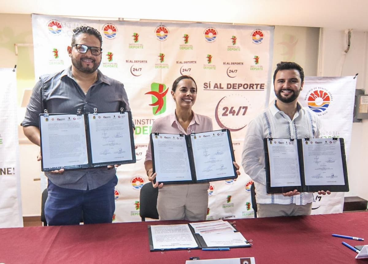 Anuncia COJUDEQ la implementación de cuatro Escuelas Técnico-Deportivas en Benito Juárez