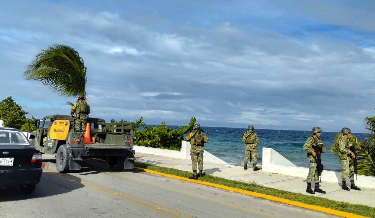 Activa Ejército Mexicano el PLAN DN III en QRoo por temporada de huracanes