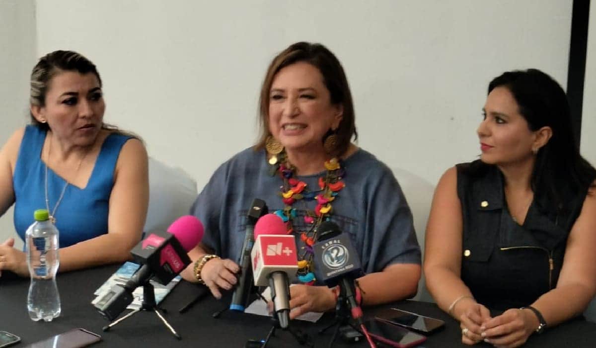 Desde Cancún, Xóchitl Gálvez dice que los mexicanos merecen más de lo que ofrece la 4T