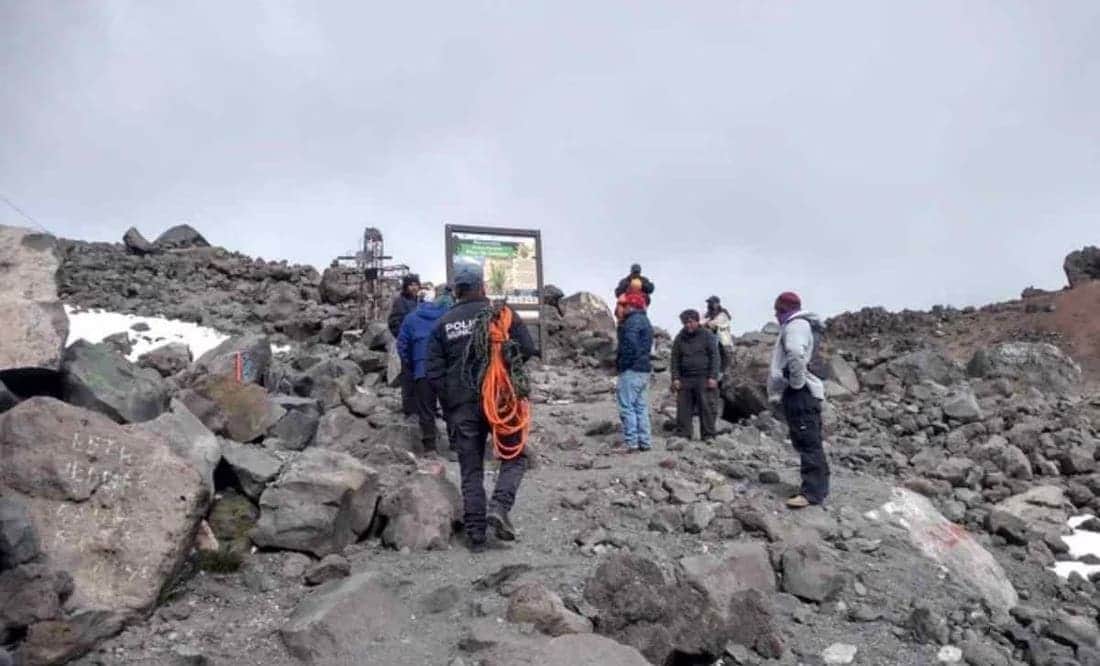 Fallecen 4 personas tras subir al Pico de Orizaba en Puebla