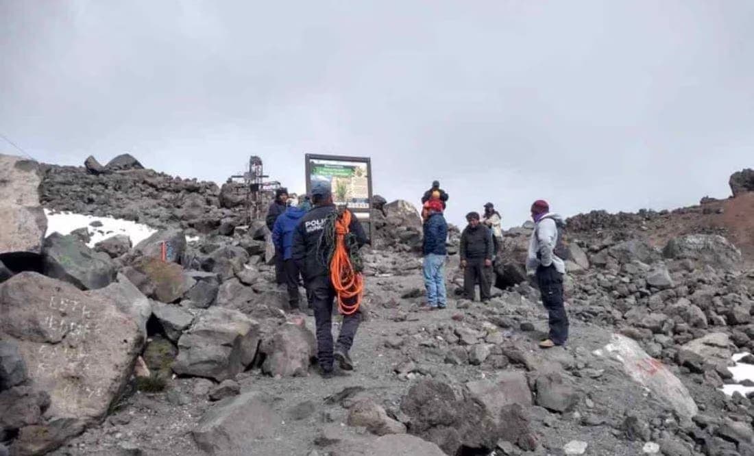 Fallecen 4 personas tras subir al Pico de Orizaba en Puebla
