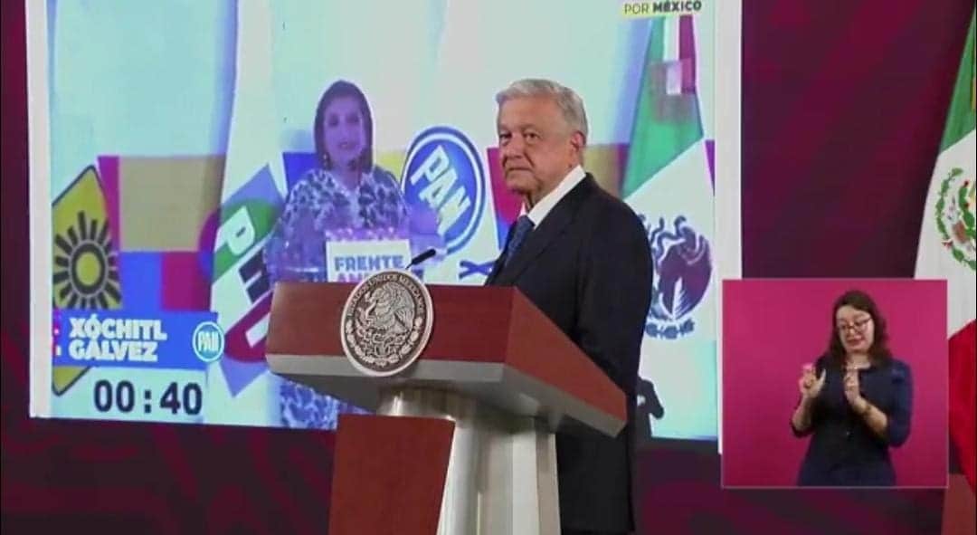 Video: AMLO responde a Xóchitl Gálvez que en el sureste sí trabajan más de 8 horas seguidas