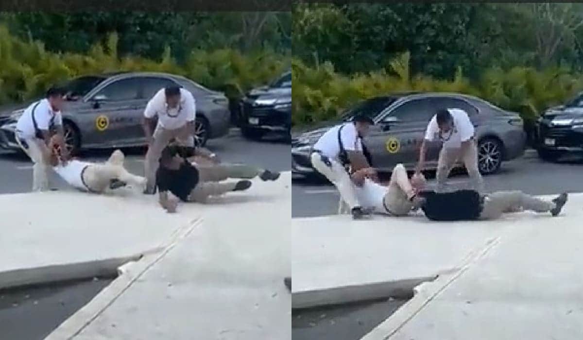 Protagonizan transportistas nueva riña en el Aeropuerto Internacional de Cancún