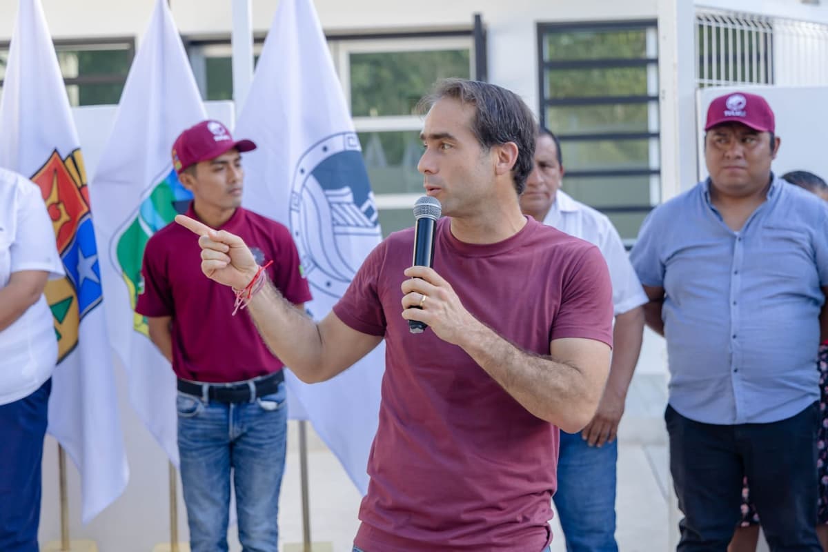 Atención médica de calidad: entrega Diego Castañón moderno centro de salud a comunidad de Tulum