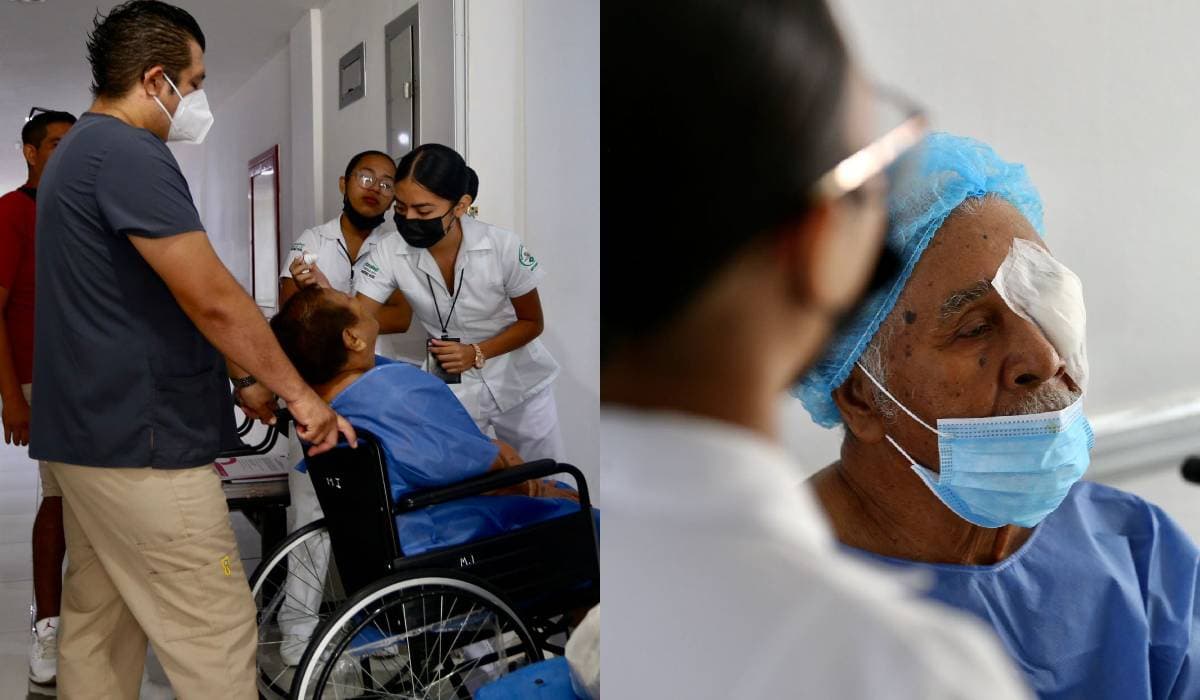 Mara Lezama cambia la vida de las personas con programa de cirugía de cataratas