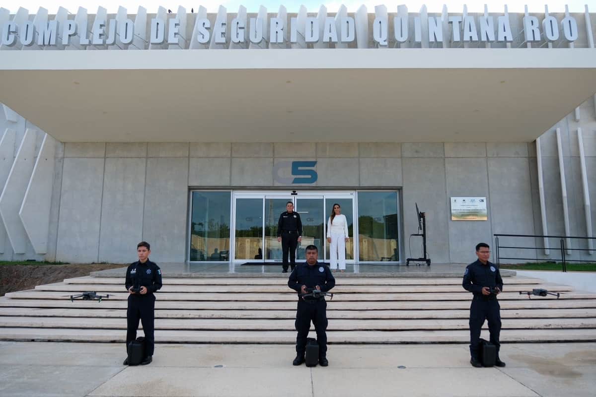 Se capacita SSC con tecnología de drones para la construcción de paz y tranquilidad en Quintana Roo