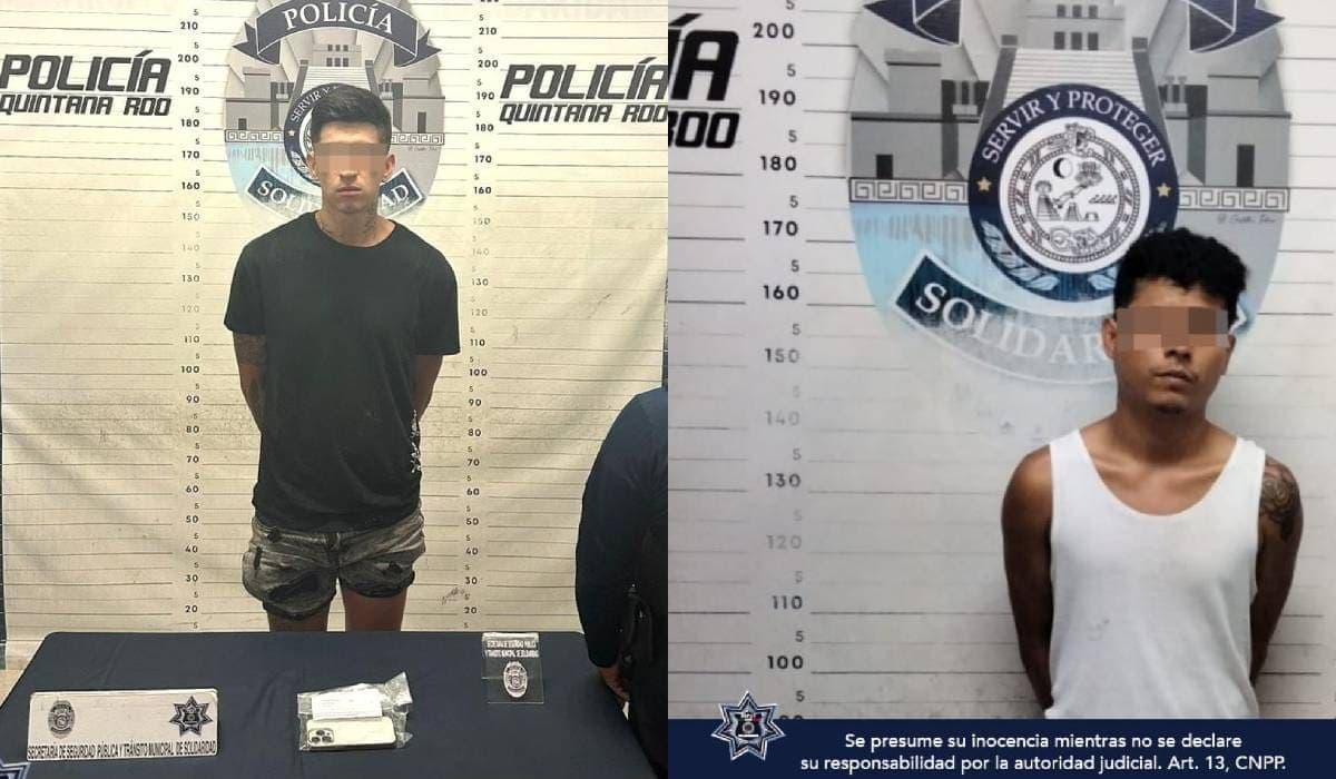 Uno abusó de una mujer y otro golpeó a una embarazada; ambos fueron detenidos en Playa del Carmen