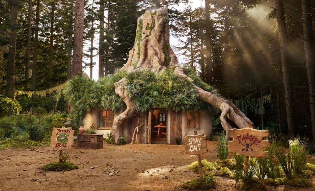 El Pantano de Shrek existe y Airbnb abrirá sus puertas al público