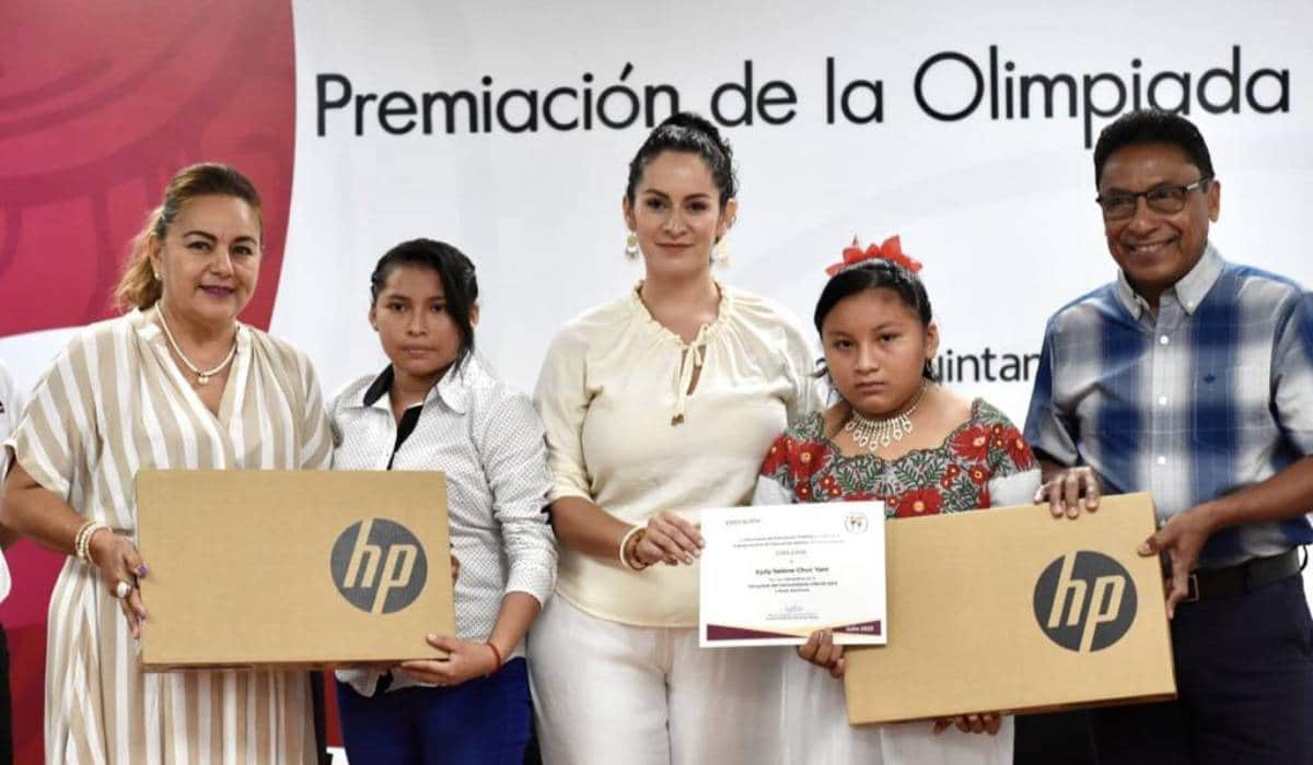 Premian a las y los alumnos ganadores de la Olimpiada del Conocimiento Infantil 2023