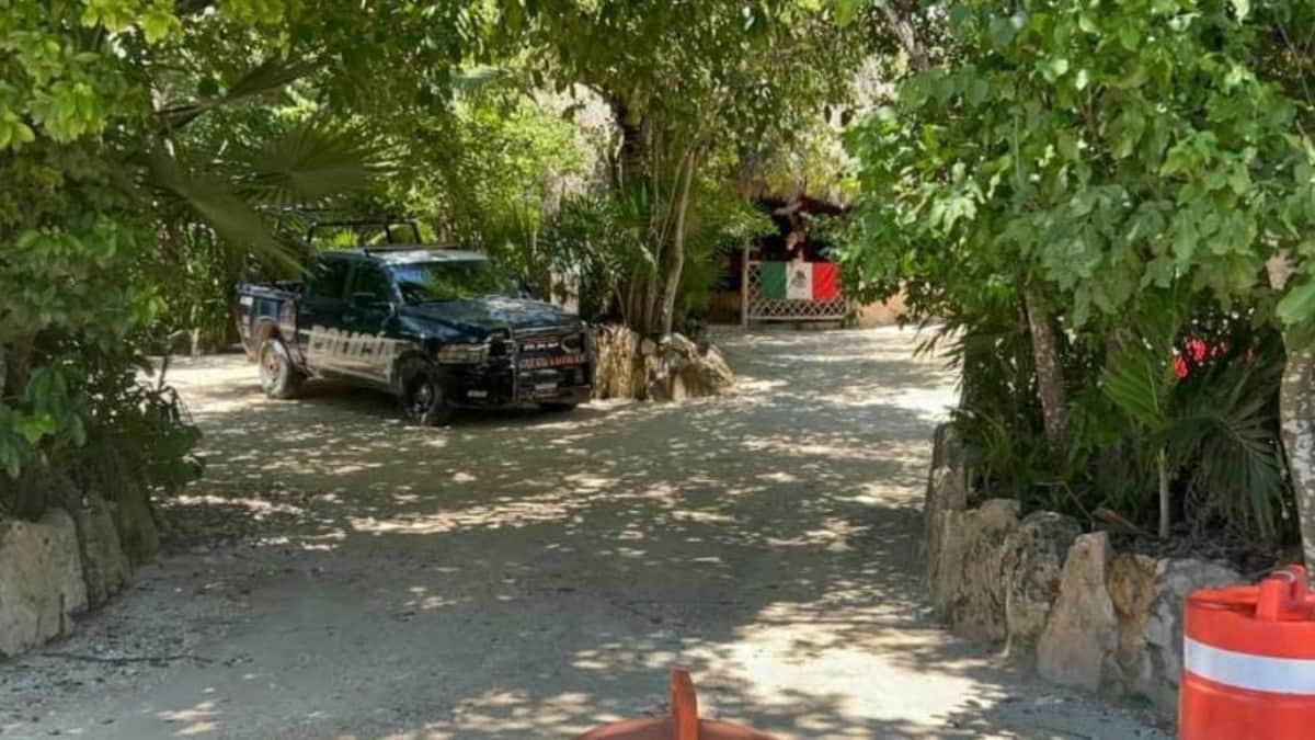 Muere turista extranjero tras golpearse con una roca en el Cenote Azul de Playa del Carmen