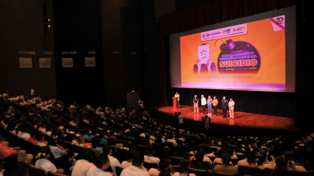 Realizan simposio para prevención del suicidio