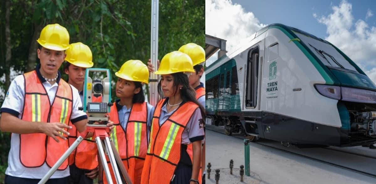 Se alistan para el Tren Maya; 200 jóvenes comenzaron sus estudios de técnico ferroviario en Quintana Roo