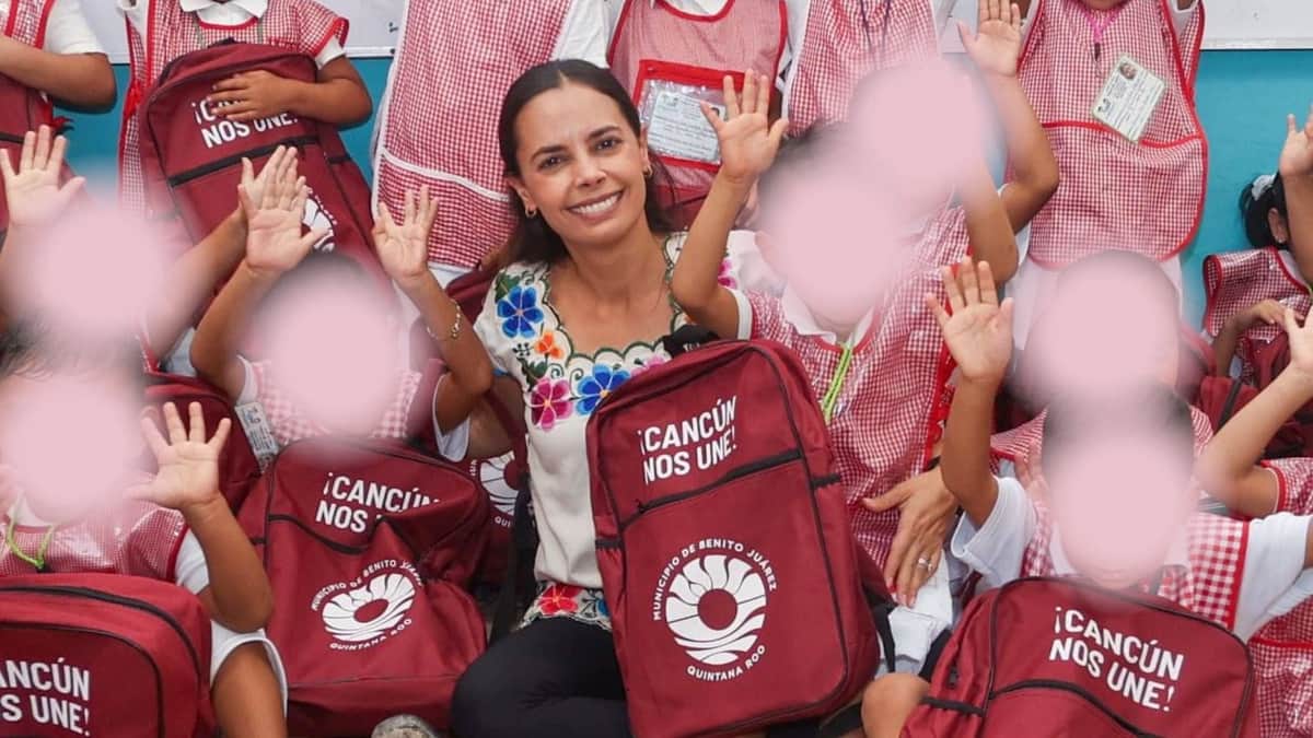 Dos semanas sin útiles escolares: Ana Paty no concluye entrega de material para alumnos en Cancún