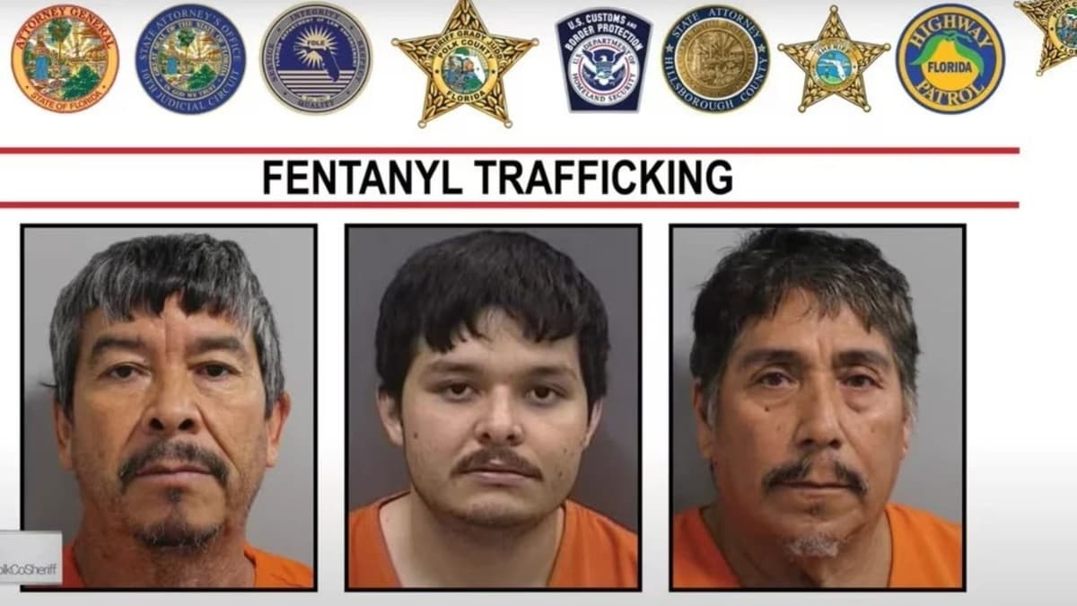Detuvieron en Estados Unidos a tres mexicanos con fentanilo del Cártel de Sinaloa