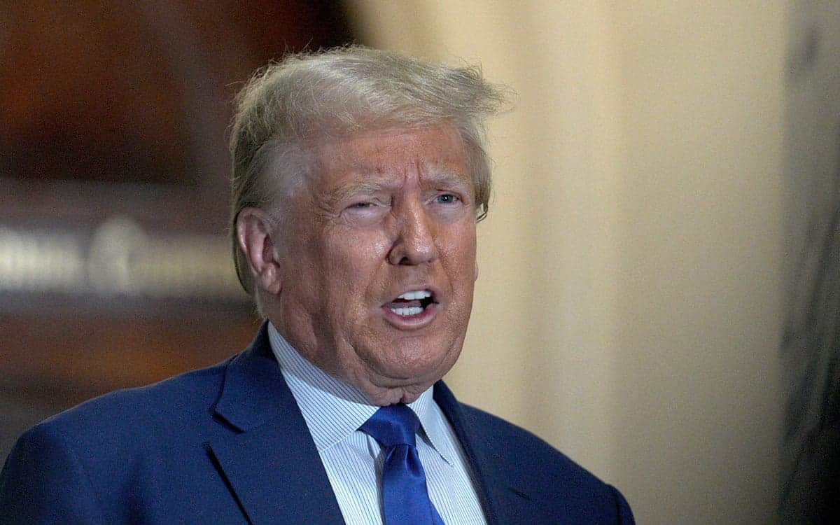 Donald Trump señaló que la "Debilidad e incompetencia" de Joe Biden, provocaron los ataques a Israel