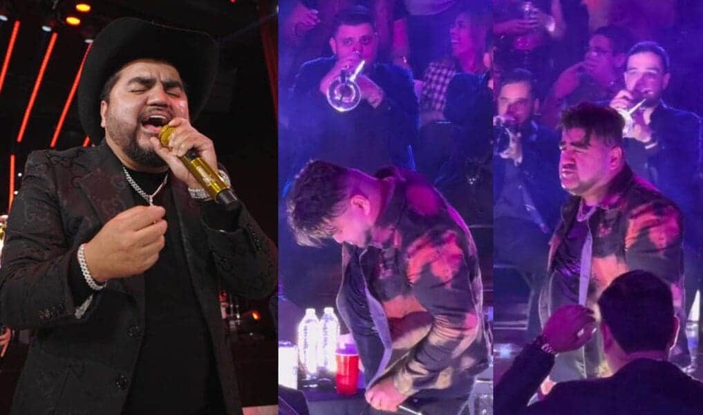 Video: Captan a 'El Mimoso' ebrio en pleno concierto