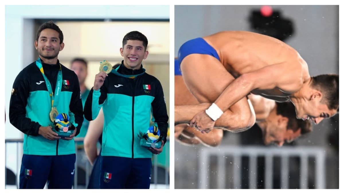 México suma su tercera medalla de oro en Clavados en los Juegos Panamericanos Santiago 2023