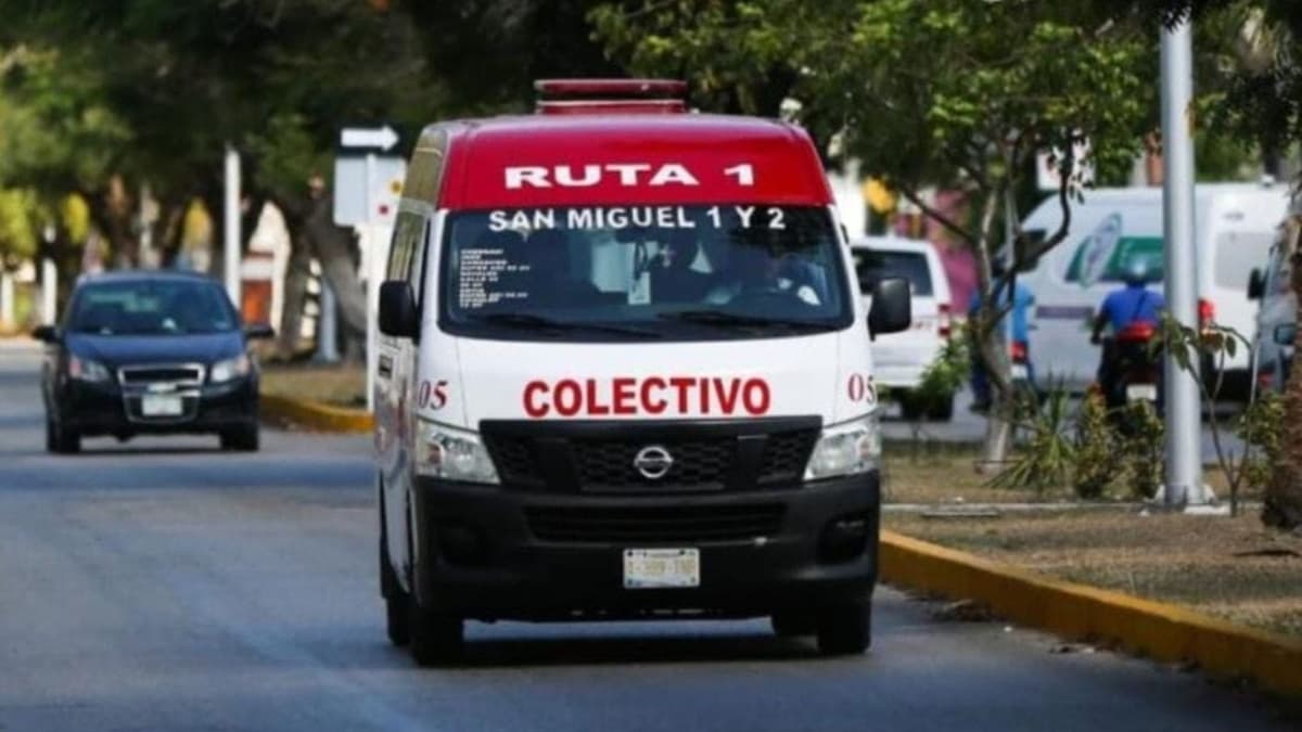 Transportistas aseguran que combis de Cozumel son más baratas y seguras que los mototaxis