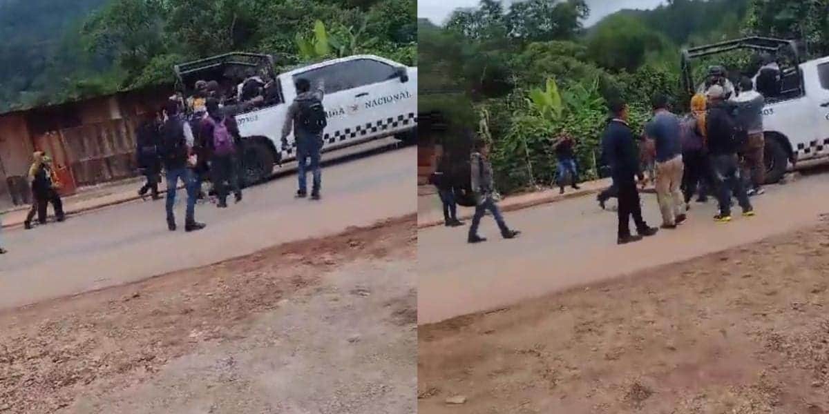 Retienen a seis elementos de la Guardia Nacional en Chiapas