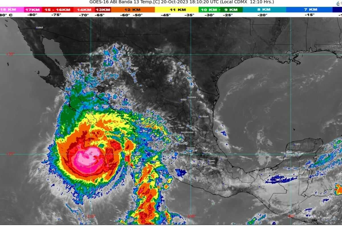 Huracán "Norma" tocará tierra en Baja California Sur