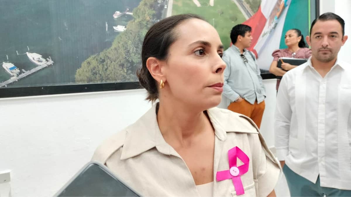 Pese a la violencia diaria, Ana Paty Peralta asegura que bajó percepción de inseguridad en Cancún
