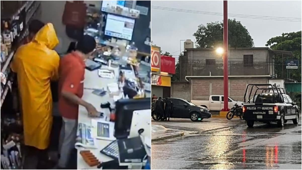 Video: Matan a maestro de Veracruz durante asalto afuera de un Oxxo