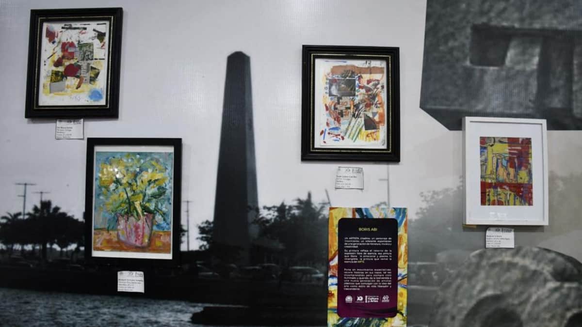 Inauguran galería de arte en la Expofer 2023