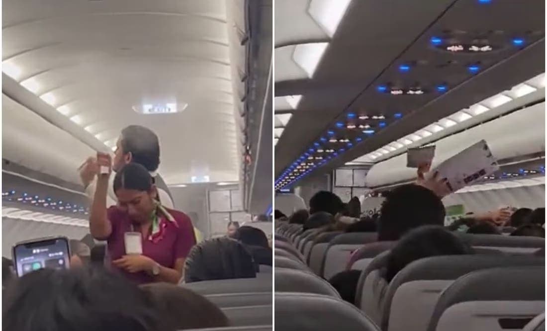 Video: Mosquitos provocan caos en vuelo de la aerolínea 'Volaris'